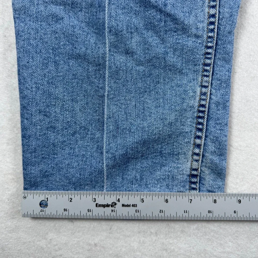 Vintage Levis 540 Relaxed Fit Jeans Light Wash Orange Tab Made in USA 40x29